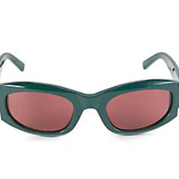 MCM Green 52MM Oval Sunglasses main image 8